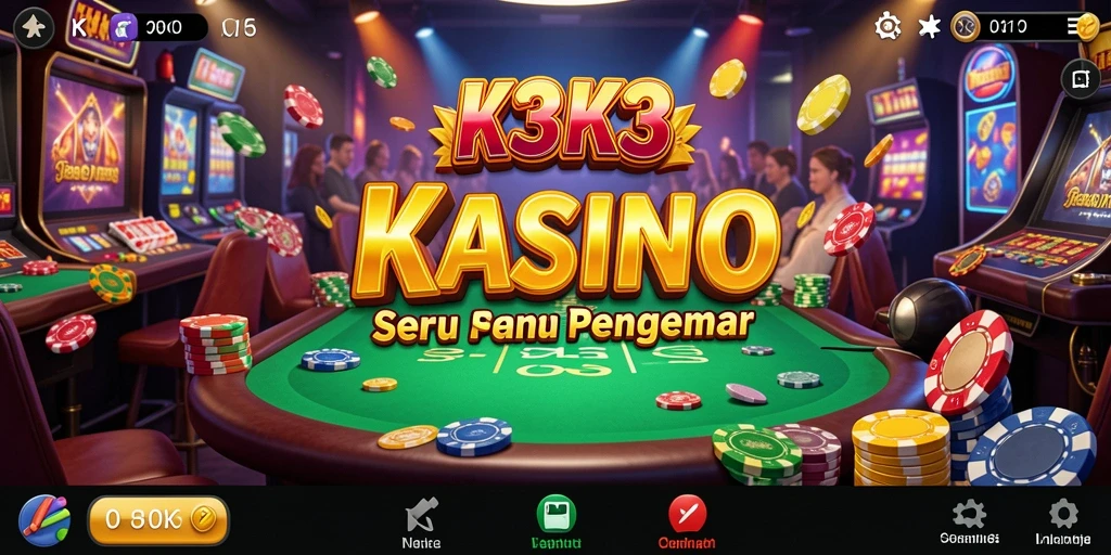 Tampilan gameplay K3K3 yang mengasyikkan dan penuh aksi.
