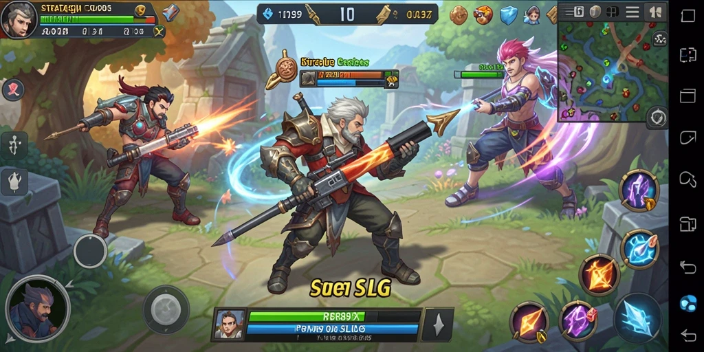 Layar gameplay RR89 menampilkan taktik strategi yang mendebarkan.