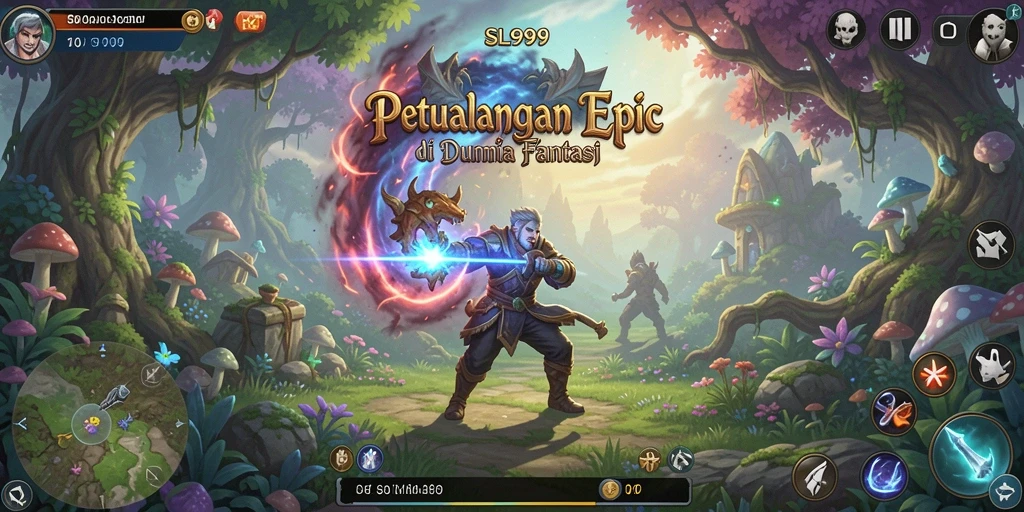 Tangkapan layar yang menunjukkan pertempuran seru di SL999.